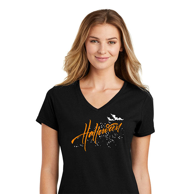 Batty for Halloween - Ladies Graphic Tee