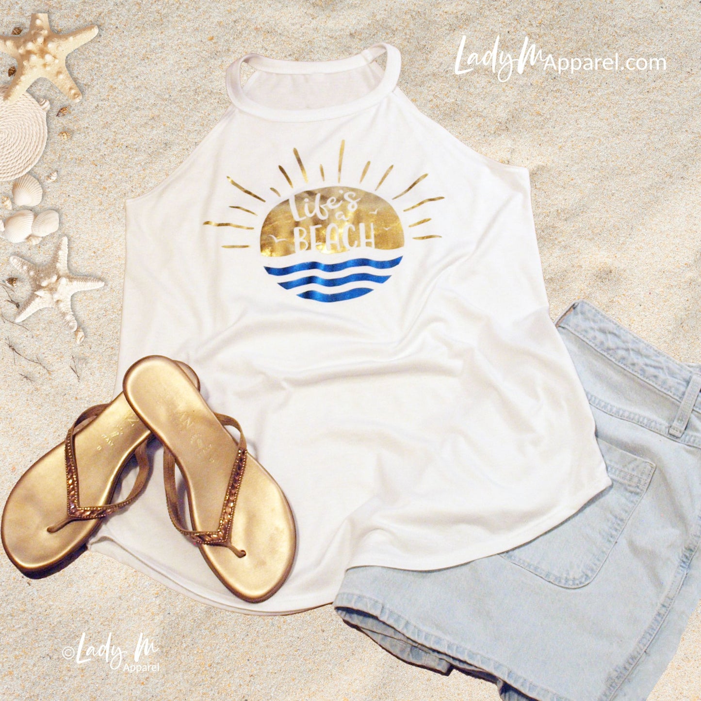 Lifes a Beach tank