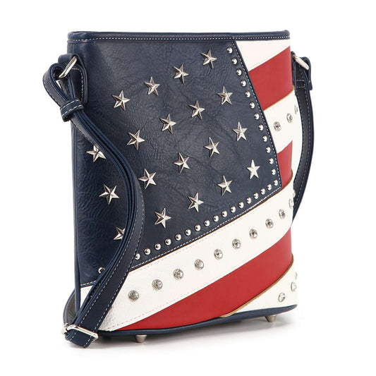 Red, White and Blue Crossbody