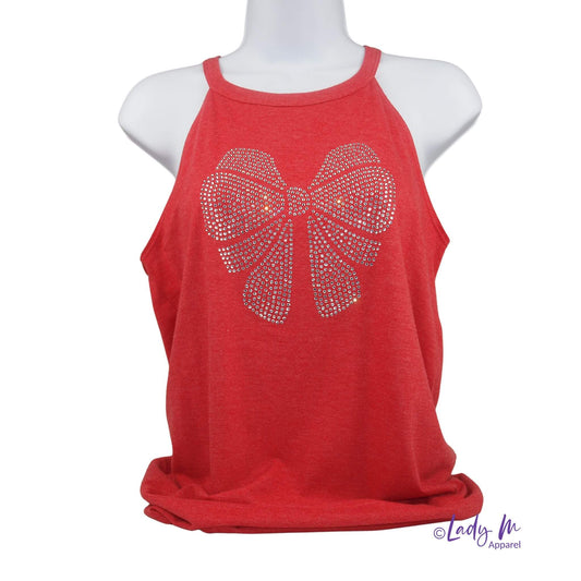 Rhinestone Embellished Rocker Top