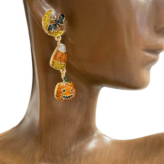 Halloween Bling Earrings