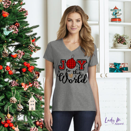 Joy to the World - Ladies SS Graphic T-shirt