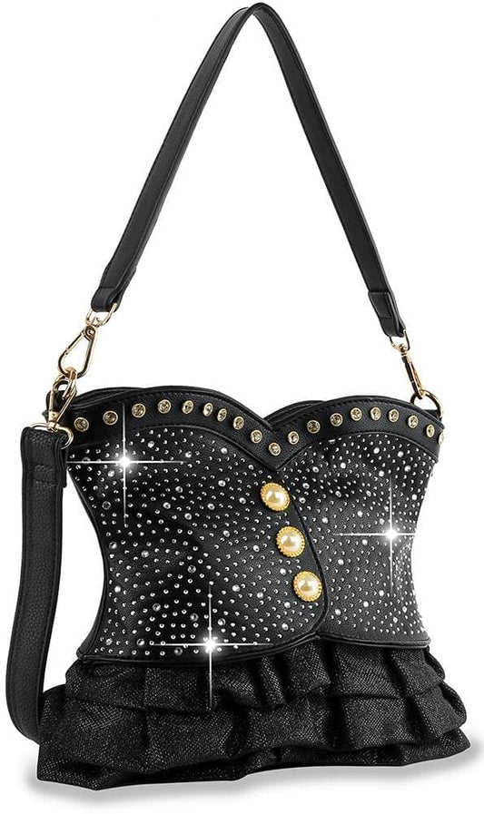 Bling Vest Design Hobo Handbag