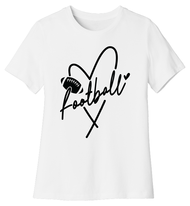 Football Lover - Ladies Graphic Tee